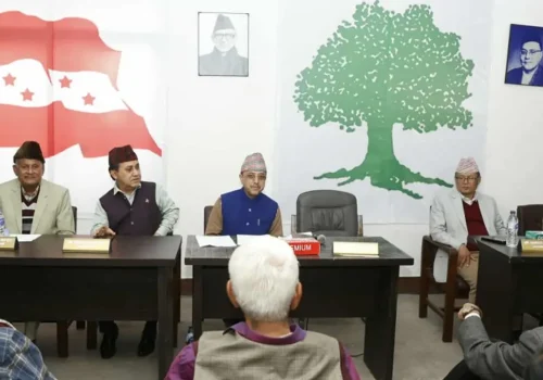 कांग्रेस केन्द्रीय कार्यसमिति बैठक सुरु