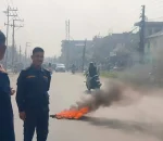 महेश बस्नेतको विरोधमा दुहबीमा प्रदर्शन