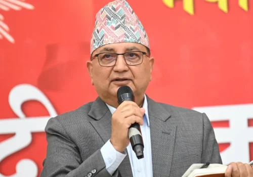 ईश्वर पोखरेलले गरे अध्यक्षको उम्मेदवारी घोषणा