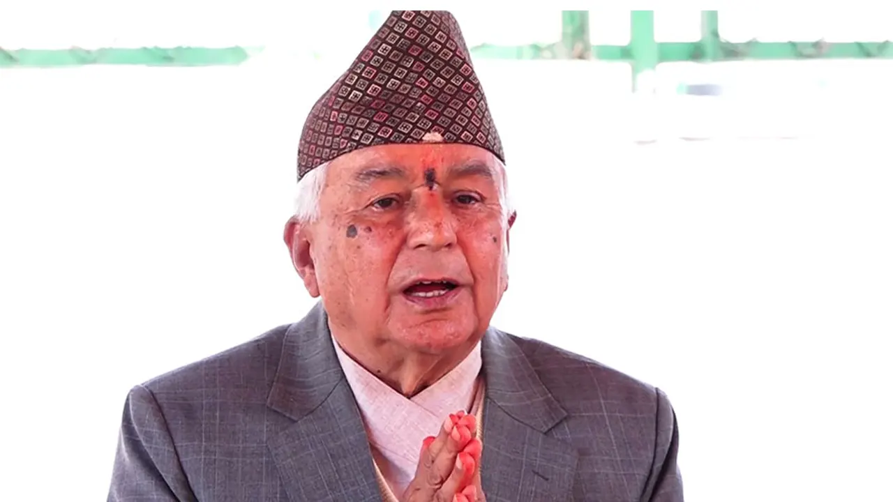 २१ फागुनको निर्वाचन सफल बनाउन राष्ट्रपतिको आह्वान