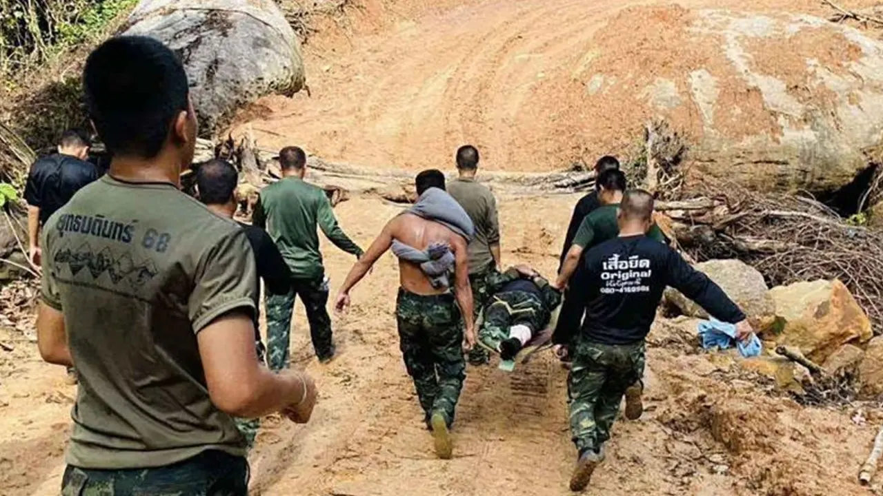 थाइल्याण्ड र कम्बोडियाबिच सिमानामा झडप