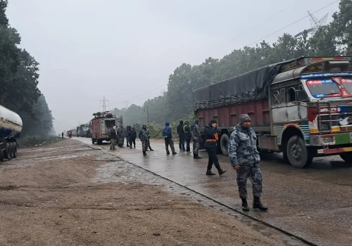 २४ घण्टापछि खुल्यो रौतहटको चन्द्रनिगाहपुर–निजगढ सडकखण्ड