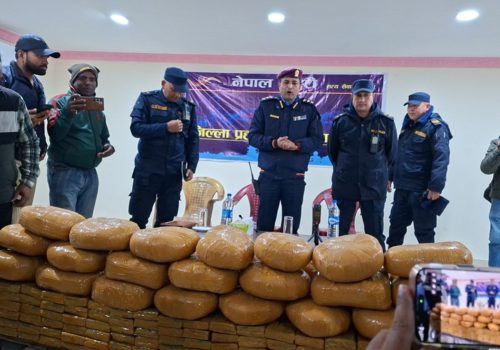 वीरगन्जमा प्रहरीद्धारा लागुऔषध चरेस बरामद