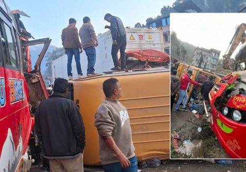 धादिङको दुर्घटनामा २ जनाको मृत्यु