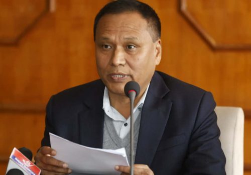 मन्त्री कुलमान घिसिङले आफ्नो सय दिने कार्यकालको प्रगति विवरण सार्वजनिक गरे