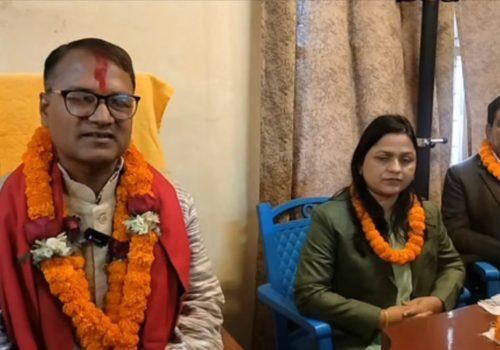 मधेश प्रदेशमा नवनिर्वाचित सभामुखले गरे पदभार ग्रहण