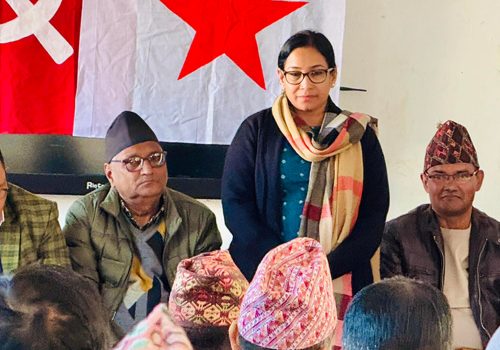 रेनु दाहाल चितवन क्षेत्र नं. ३ बाट उम्मेदवारीमा सिफारिस