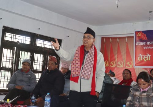 सरकार चुनाव सार्ने बहाना खोज्दै छ : मुख्यमन्त्री कँडेल