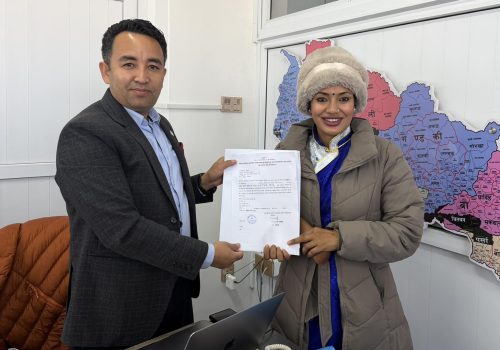 धादिङ क्षेत्र नं १ बाट रास्वपाको उम्मेदवारी आशिका तामाङ