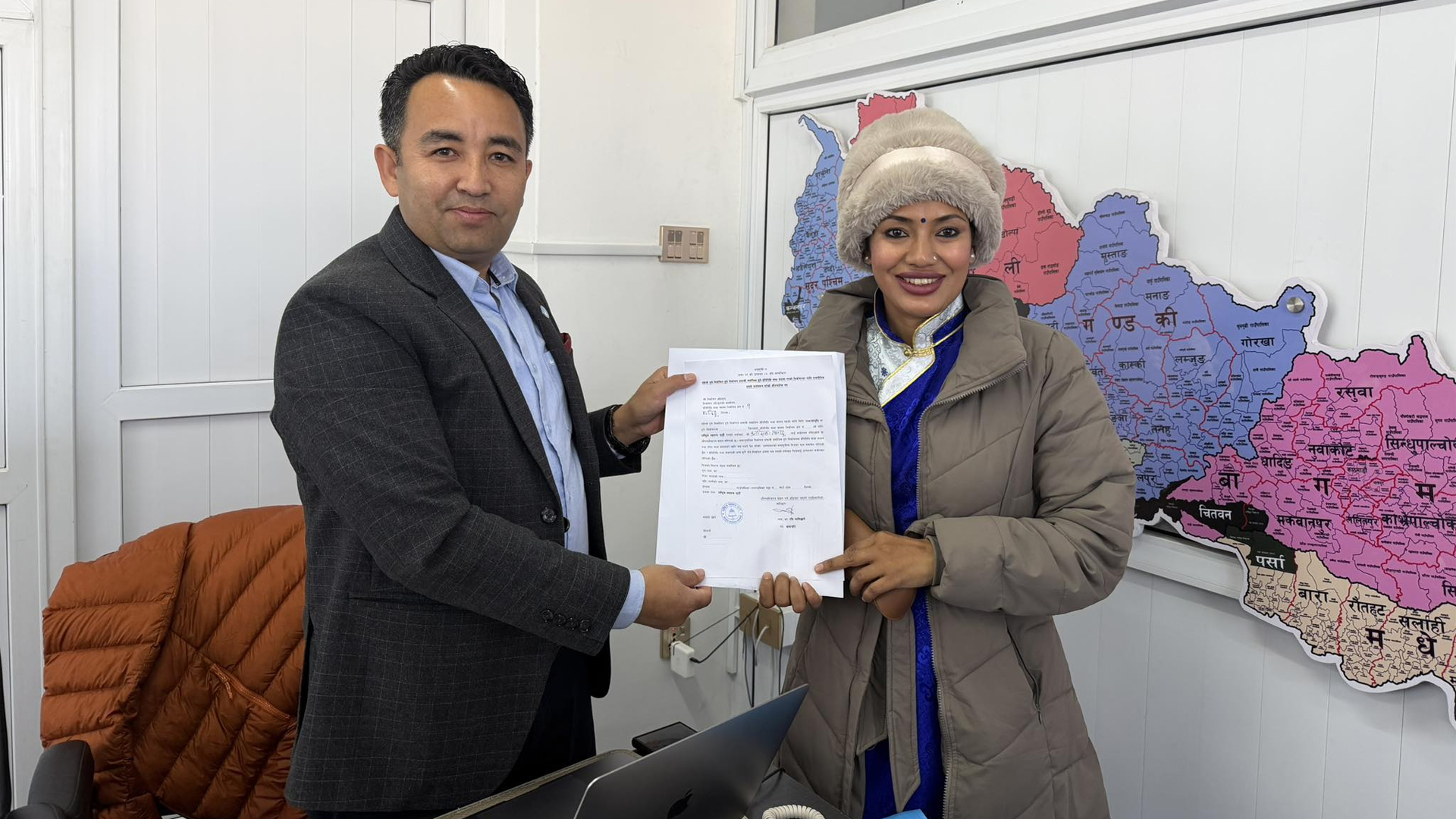 धादिङ क्षेत्र नं १ बाट रास्वपाको उम्मेदवारी आशिका तामाङ