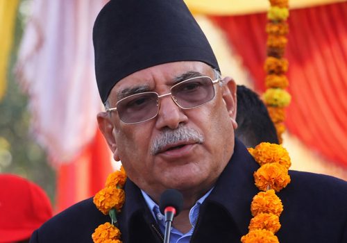 भारत पुगेका प्रचण्डको भनाई अन्तरिम सरकार बनाउन ओली कै सिफारिस