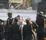 राष्ट्रपतिद्वारा पृथ्वीनारायण शाहको सालिकमा माल्यार्पण