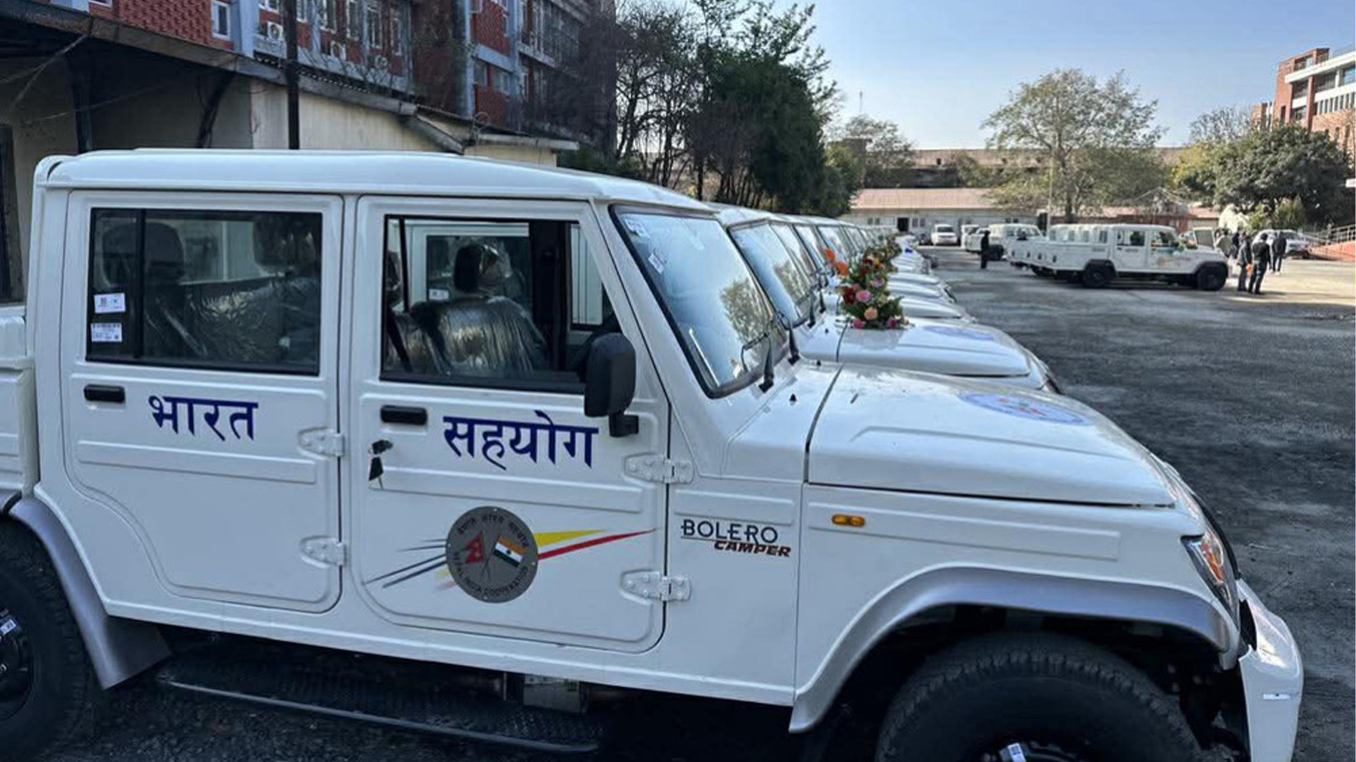 भारतबाट नेपाललाई ५३८ सवारी साधन सहयोग