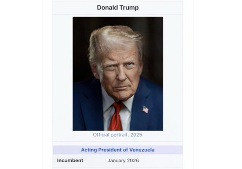ट्रम्पले सामाजिक सञ्जालमा आफूलाई भेनेजुएलाको कार्यवाहक राष्ट्रपति घोषणा गरे