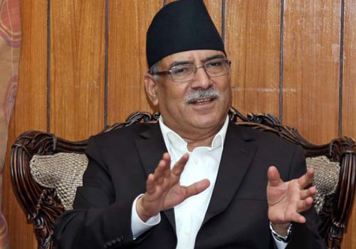 पुष्पकमल दाहालले कुनै पनि दलसँग चुनावी तालमेल नहुने बताए