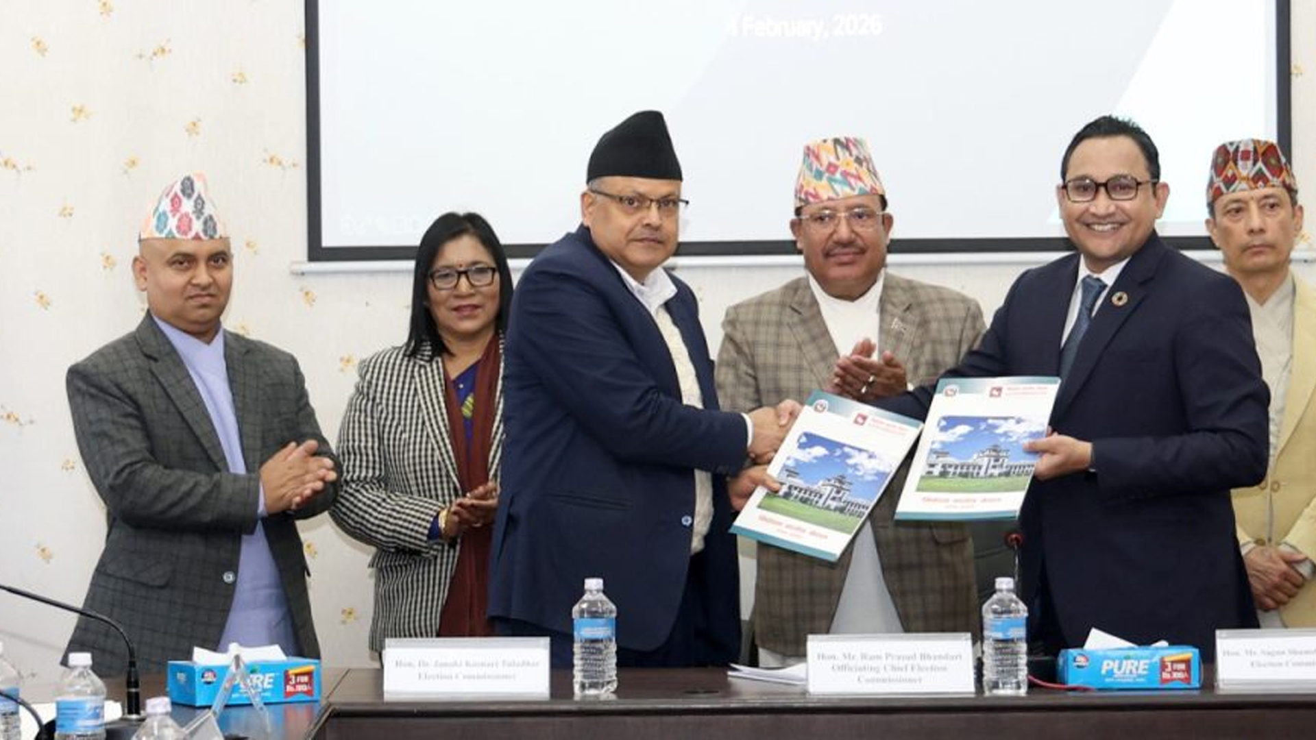 निर्वाचन आयोग र टिकटकबीच समझदारी पत्रमा हस्ताक्षर