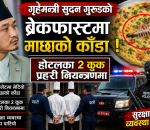 गृहमन्त्री सुदनको ब्रेकफास्ट माछाको काँडा २जना कुक प्रहरी नियन्त्रणमा, सुरक्षा ब्यबस्था कडा