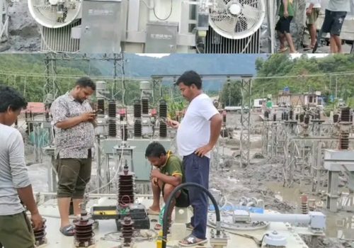 धादिङको जहरे सबस्टेसन पुनः सञ्चालनमा, विद्युत् सेवा सुचारु