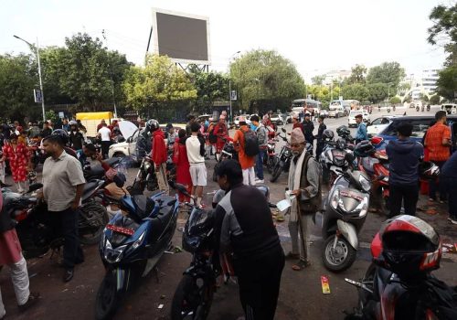 विश्वकर्मा पूजाको अवसरमा भद्रकाली मन्दिर परिसरमा श्रद्धालुको भीड