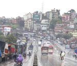 पृथ्वी राजमार्ग बन्द भएपछि कलंकीमा सवारीको लावालस्कर