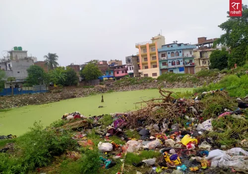 लोप हुने अवस्थामा पुगेको देवान पोखरीको हुँदैछ सौन्दर्यीकरण, संरक्षणमा चुनौती