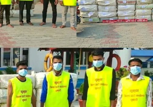 सुनसरीमा ९१५ किलोभन्दा बढी गाँजा बरामद, चार जना पक्राउ