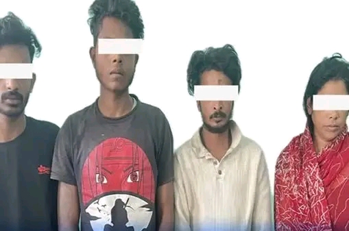 कलंकीमा चोरी गर्ने आरोपमा आमा छोरासहित चार भारतीय नागरिक पक्राउ
