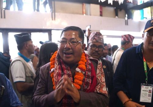 कांग्रेस सभापतिमा उम्मेदवारी दिएका खड्गी : आन्तरिक लोकतन्त्र बलियो बनाउन आएको हुँ