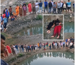 सिन्धुलीमा क्रसरको पानी पोखरीमा डुबेर आमा–छोरीको मृत्यु