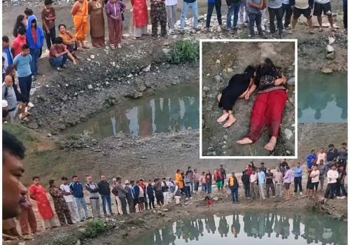 सिन्धुलीमा क्रसरको पानी पोखरीमा डुबेर आमा–छोरीको मृत्यु