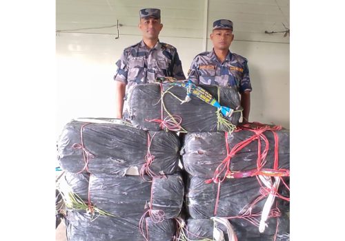 मोरङको जहदाबाट २१० किलो गाँजा बरामद