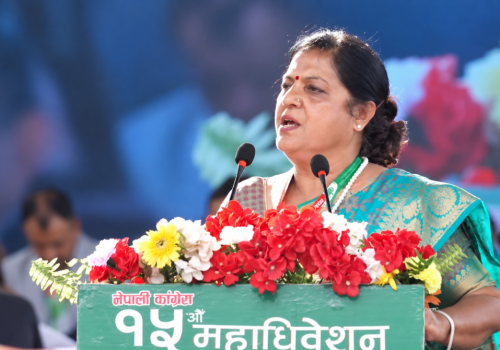 कांग्रेस महाधिवेशन आत्मसुधार र पुनर्जागरणको थलो बन्नुपर्छ : पुष्पा भुसाल