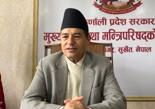 कर्णालीका मुख्यमन्त्री शाहीसँग १० तोला सुन, १० तोला चाँदी र ९३ रोपनी जग्गा